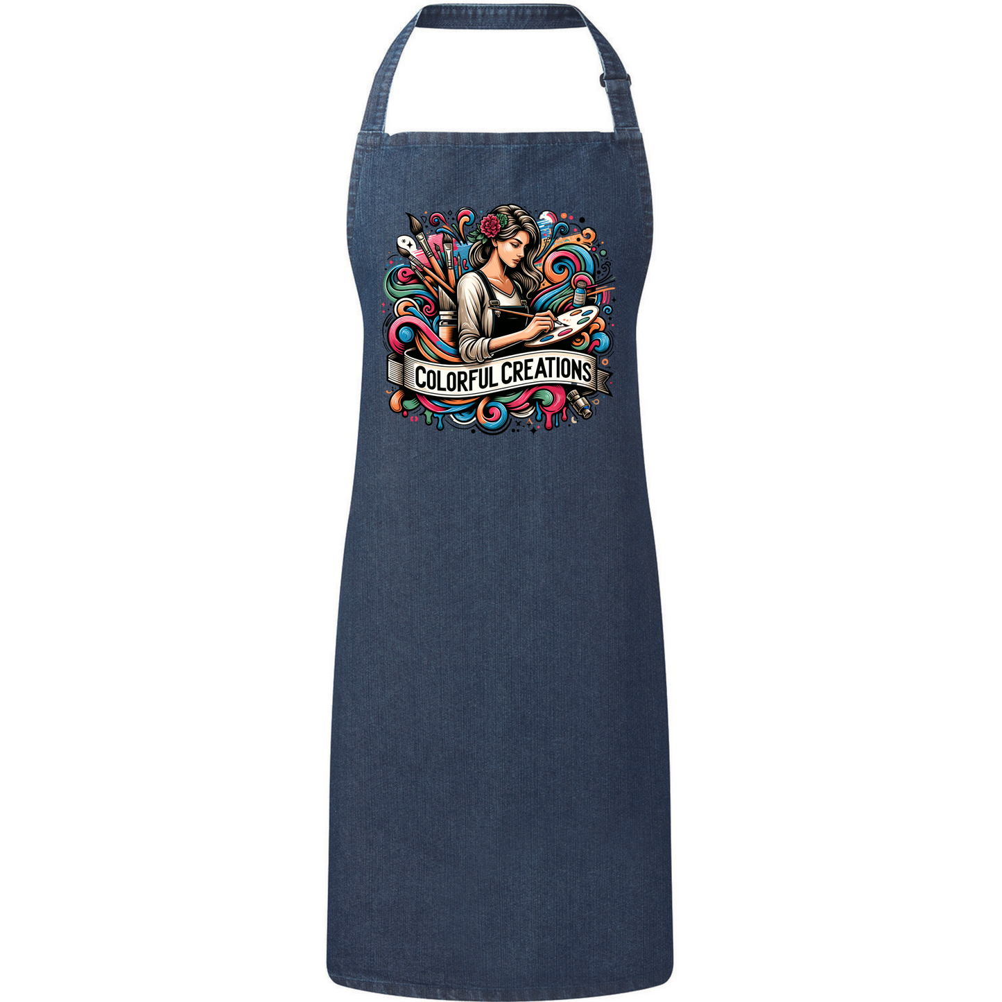 Colorful Creation Apron