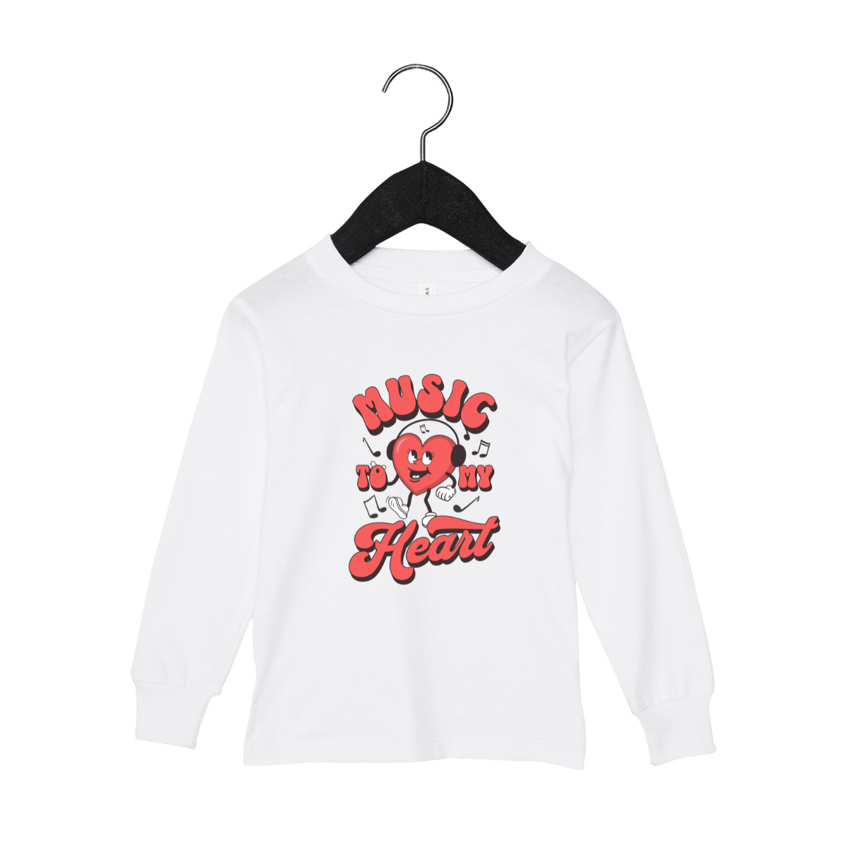 Music To My Heart Toddler Long Sleeve