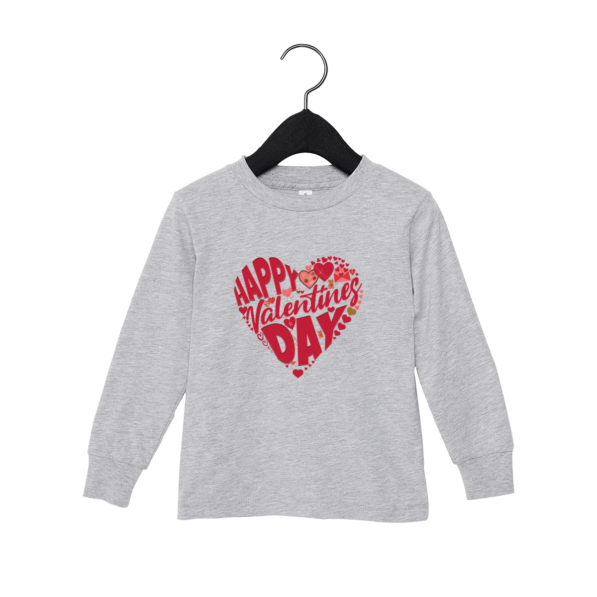 Happy Valentine's Day Toddler Long Sleeve