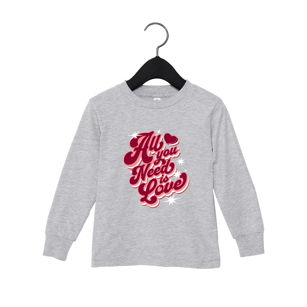 All You Need Is Love Toddler Long Sleeve