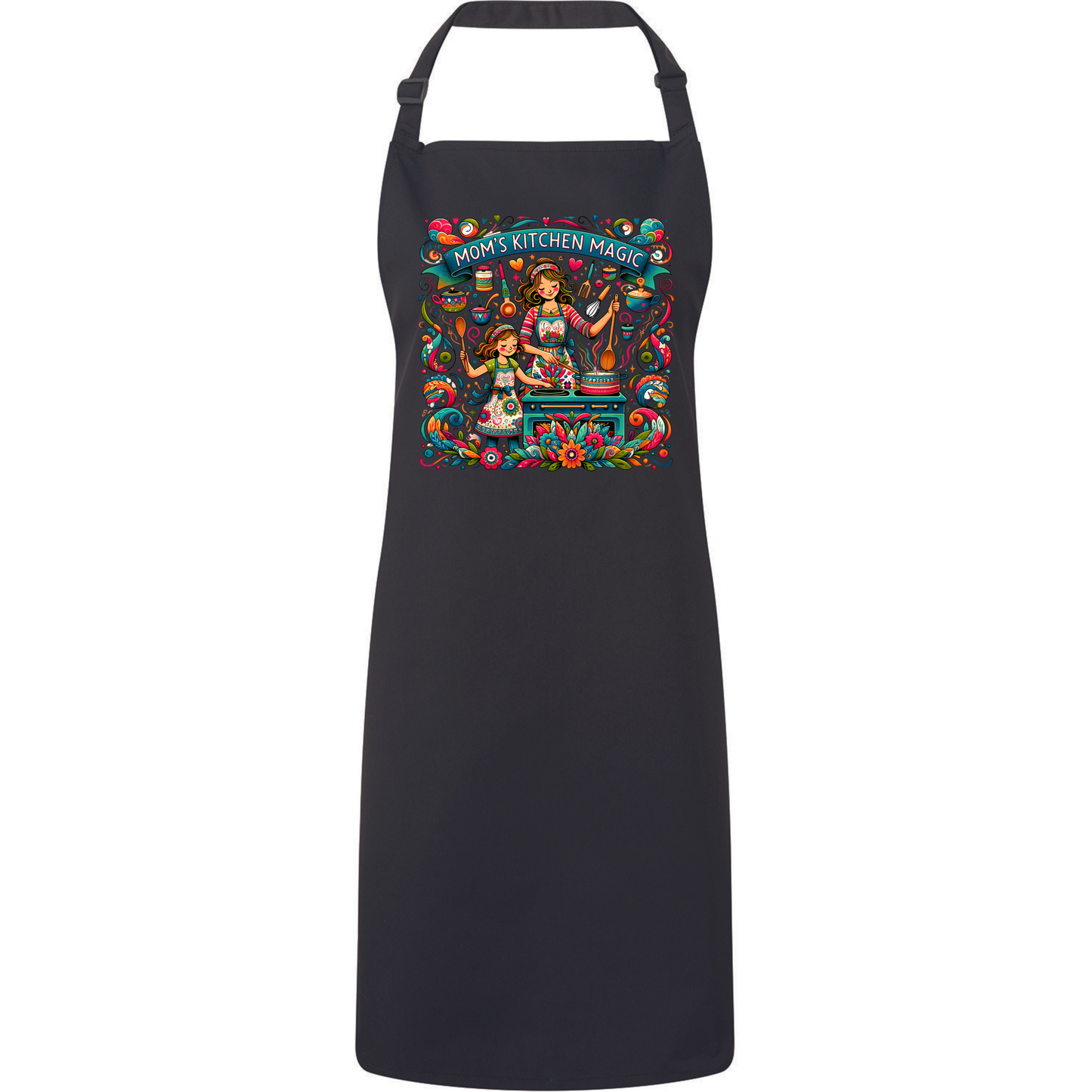 Mom's Kitchen Magic Apron