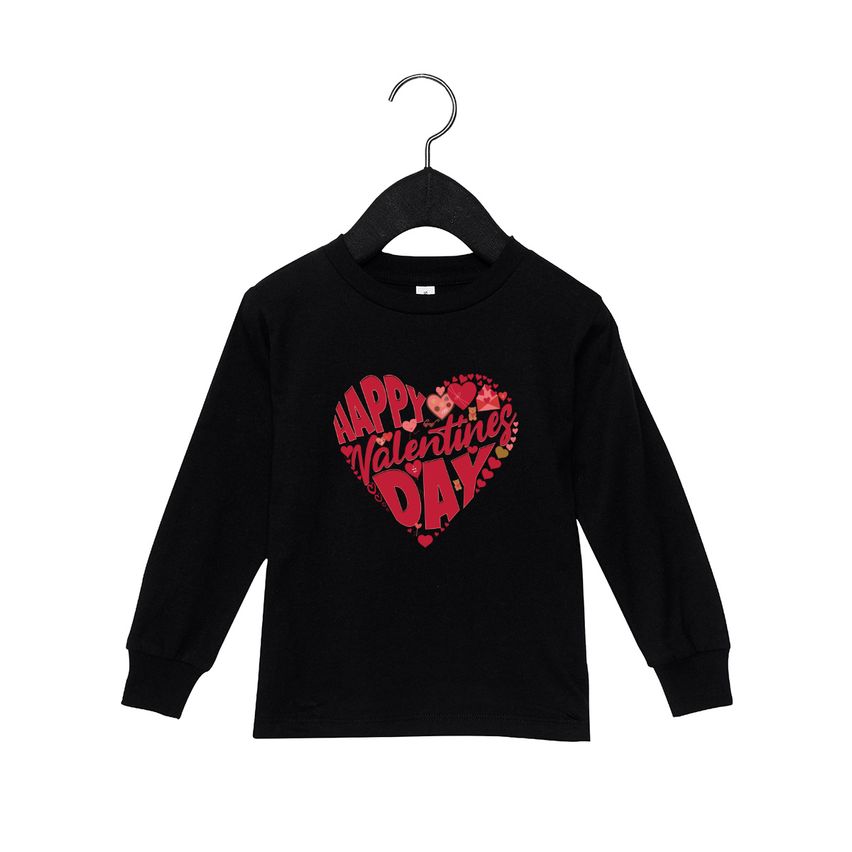 Happy Valentine's Day Toddler Long Sleeve