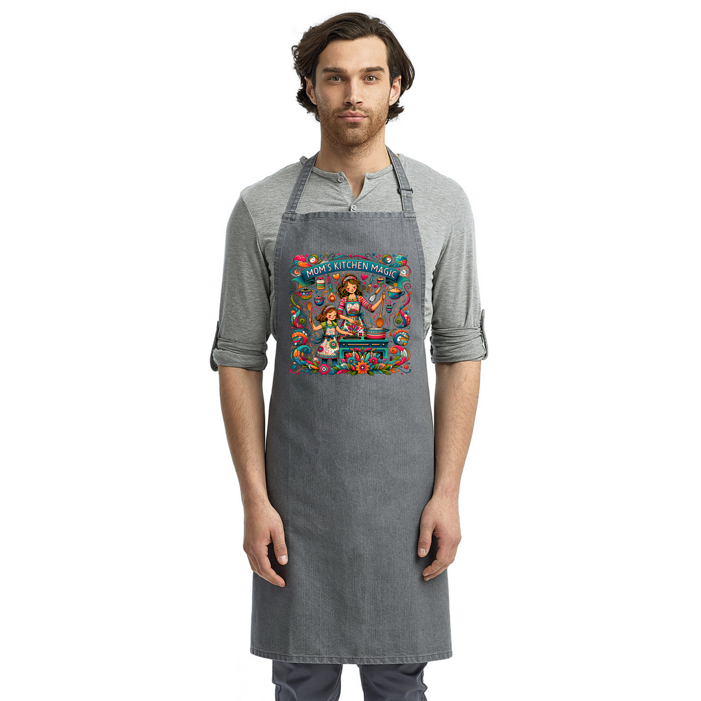 Mom's Kitchen Magic Apron