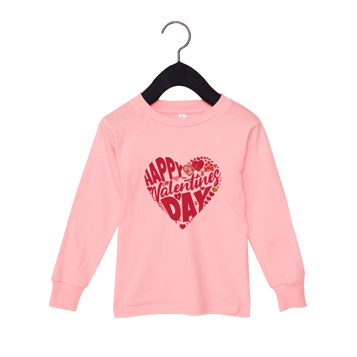 Happy Valentine's Day Toddler Long Sleeve