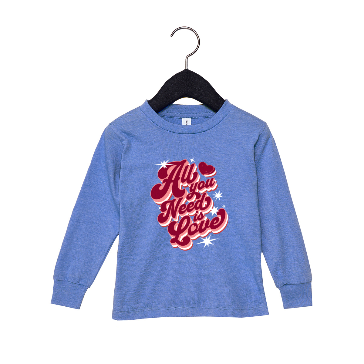 All You Need Is Love Toddler Long Sleeve