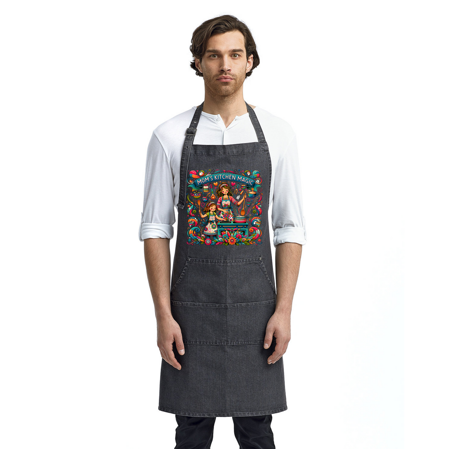 Mom's Kitchen Magic Apron