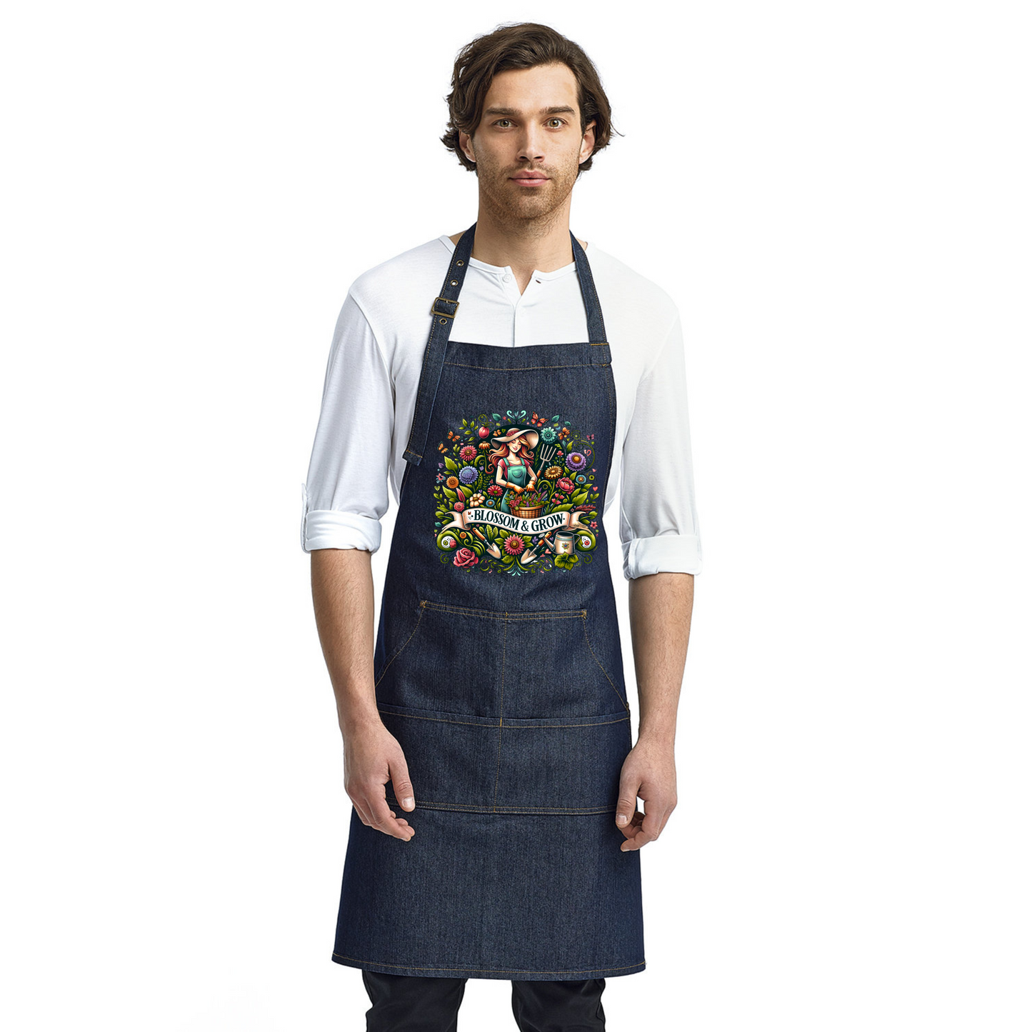 Blossom & Grow Apron