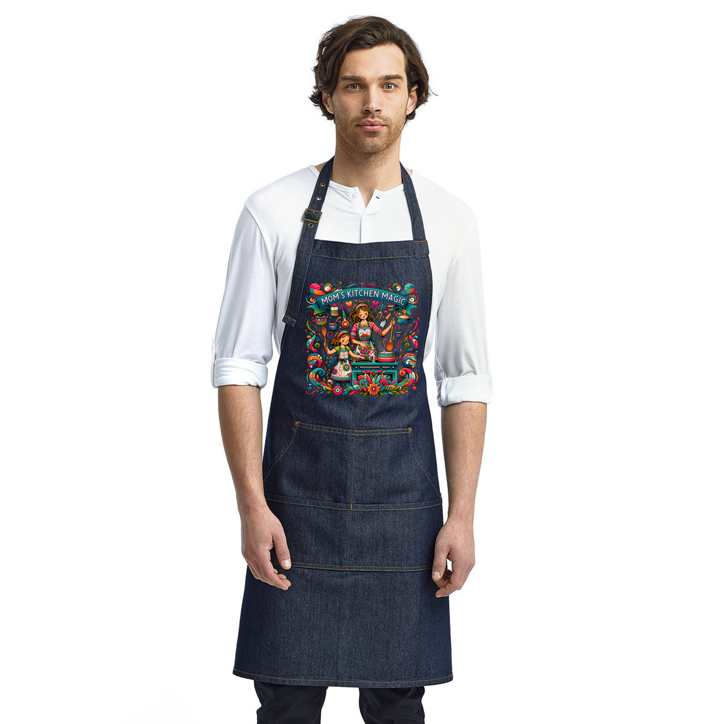 Mom's Kitchen Magic Apron