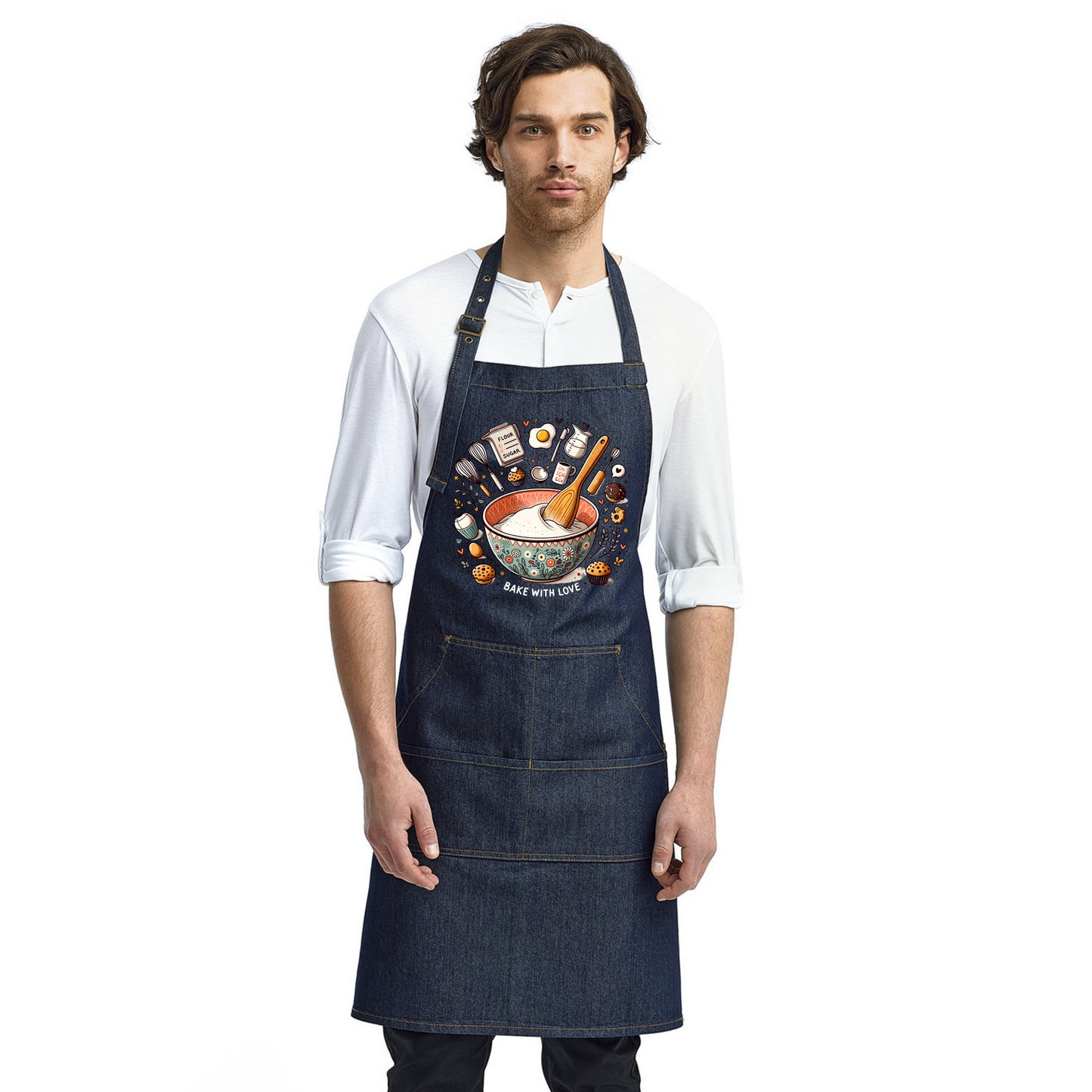 Bake With Love Apron