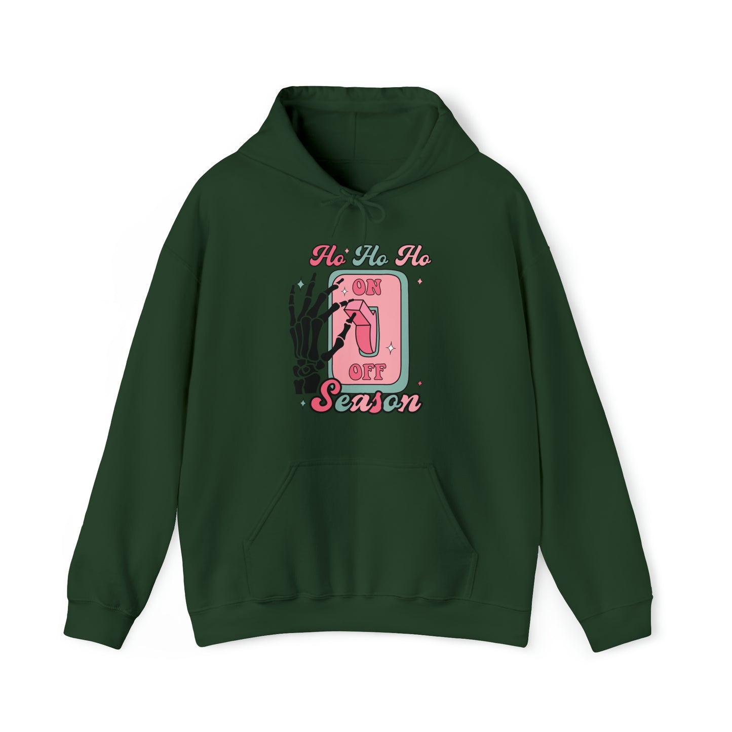 Ho Ho Ho Season Adult Hoodie