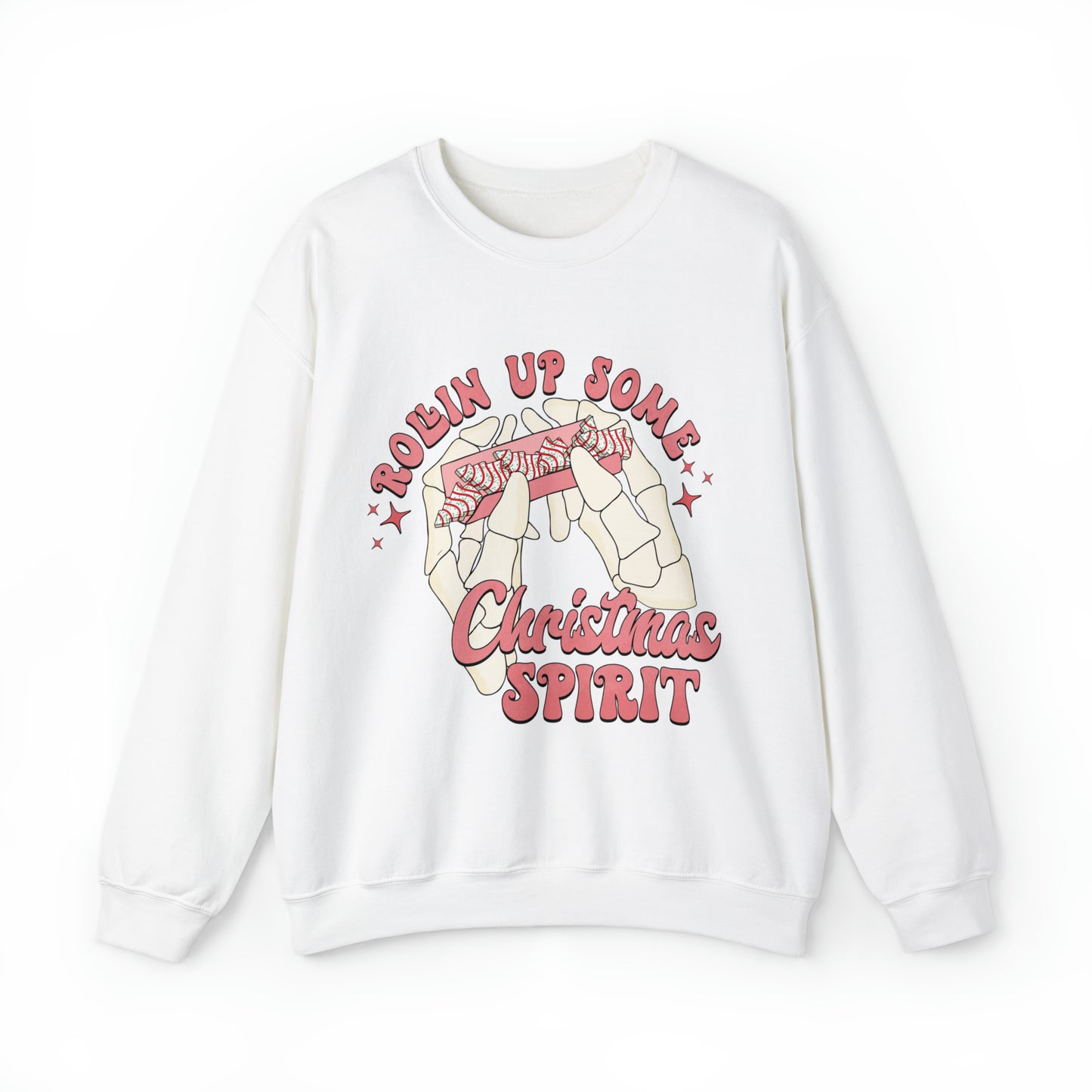 Rollin Up Some Christmas Spirit Adult Sweatshirt