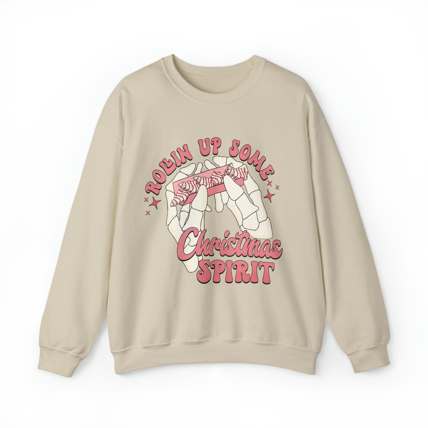 Rollin Up Some Christmas Spirit Adult Sweatshirt