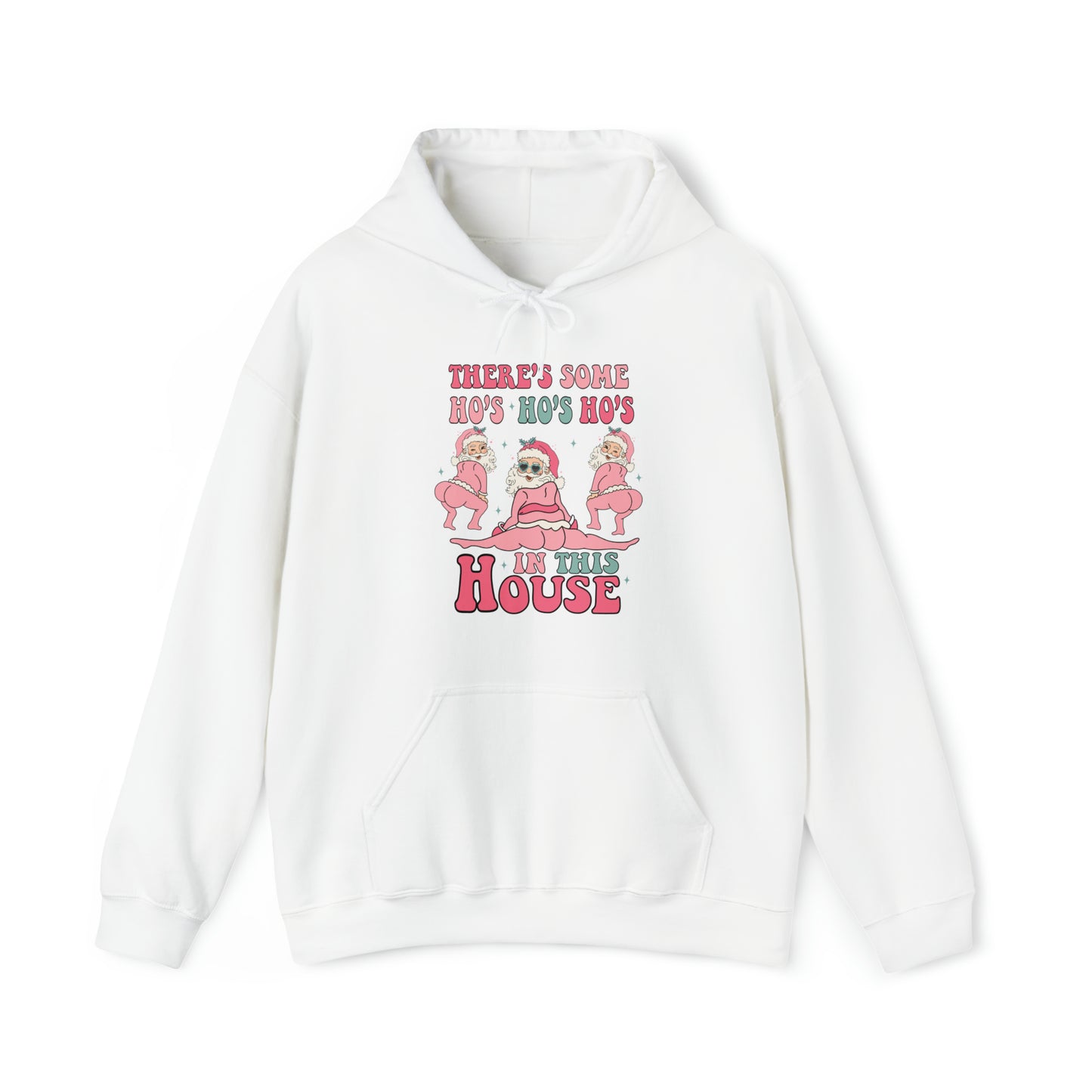 There's Some Ho's Ho's Ho's In This House Adult Hoodie