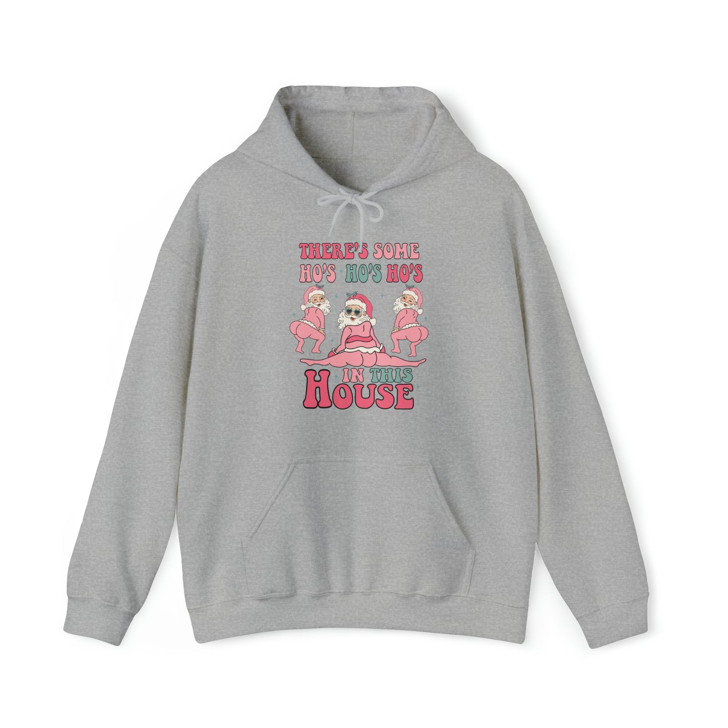 There's Some Ho's Ho's Ho's In This House Adult Hoodie