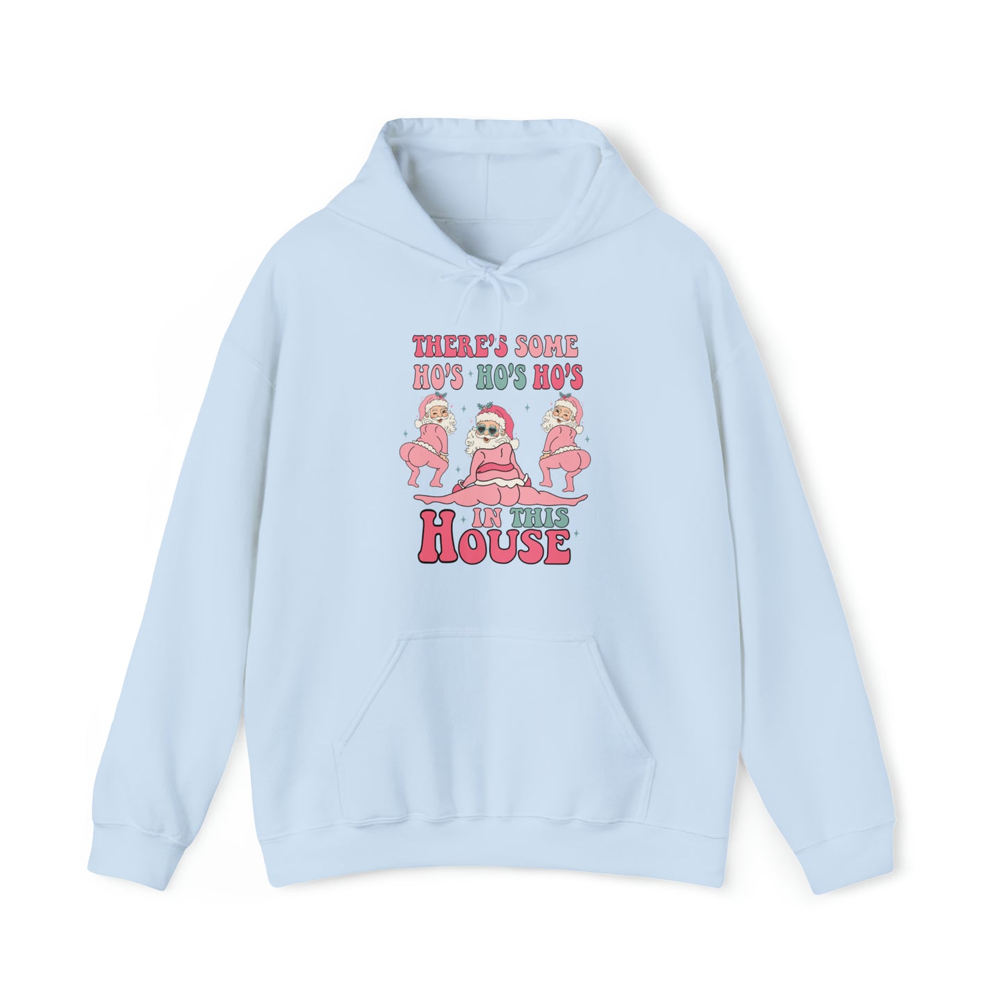 There's Some Ho's Ho's Ho's In This House Adult Hoodie