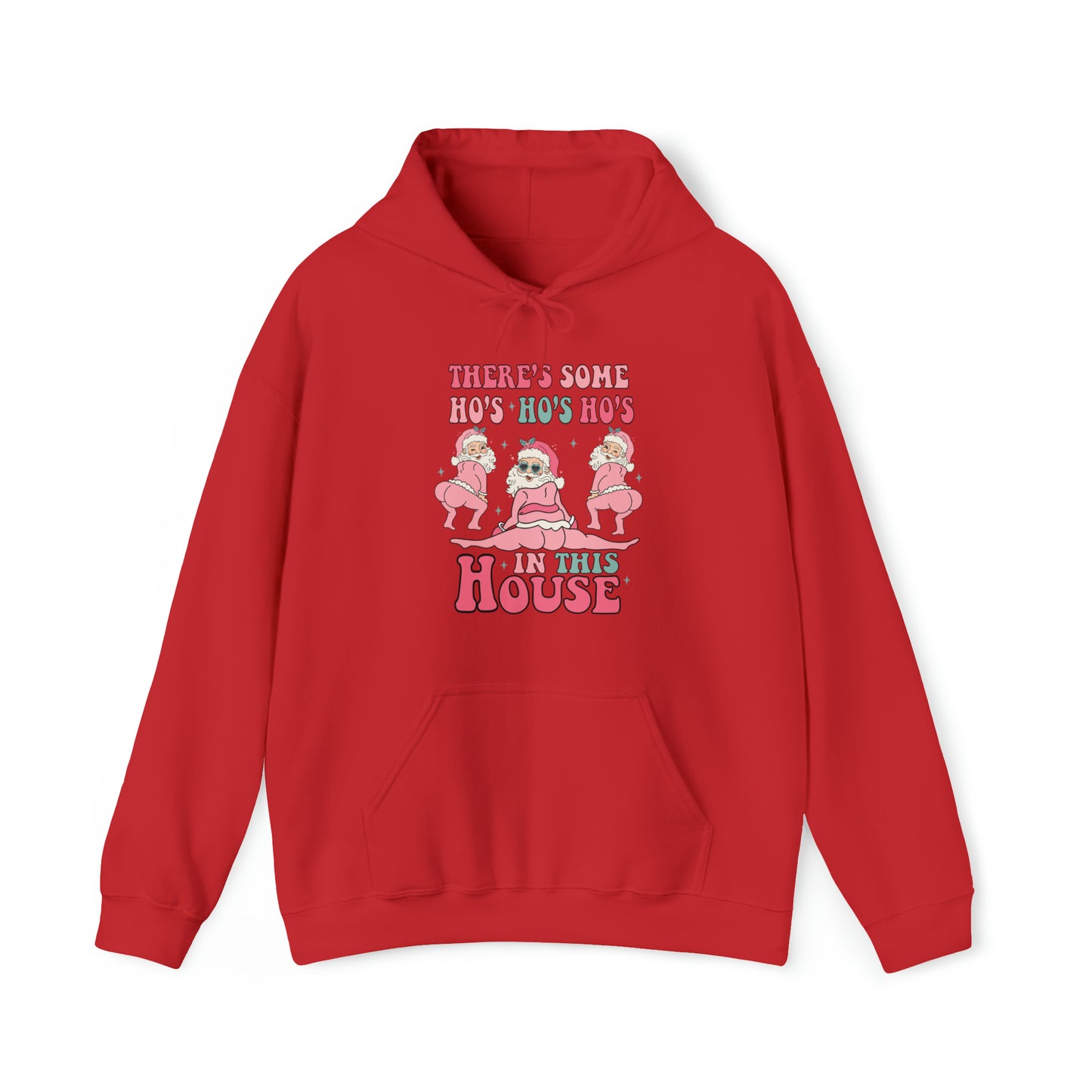 There's Some Ho's Ho's Ho's In This House Adult Hoodie