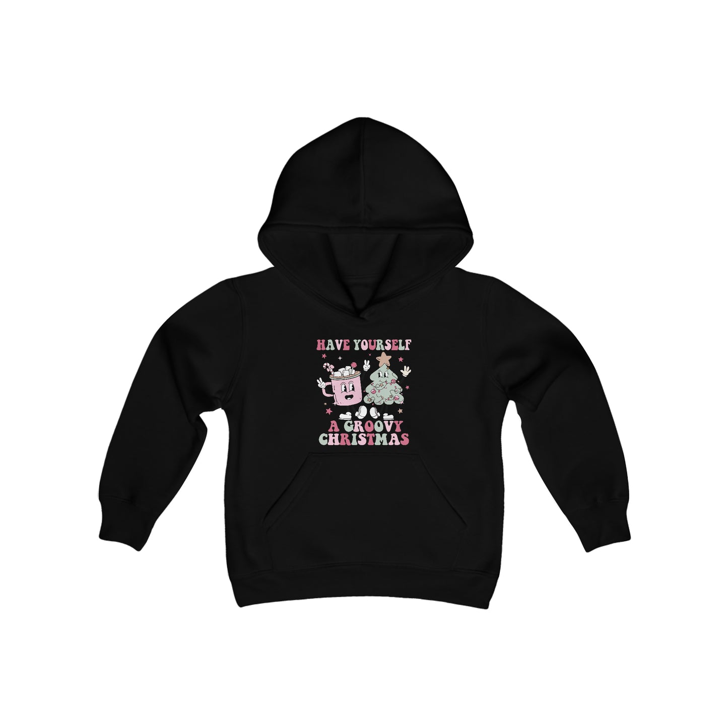 Have Yourself A Groovy Christmas Youth Hoodie