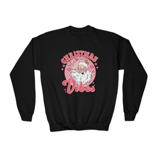 Christmas Vibes Youth Sweatshirt