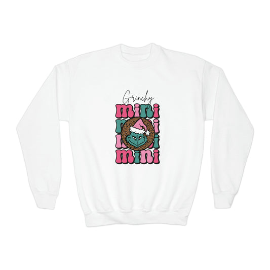 Grinchy Mini Youth Sweatshirt