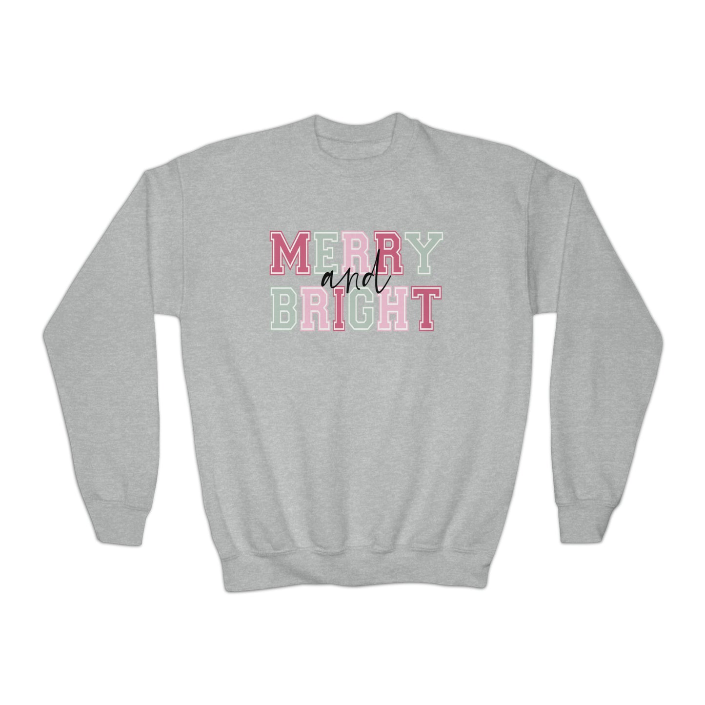 Merry and Bright Youth Sweatshirt