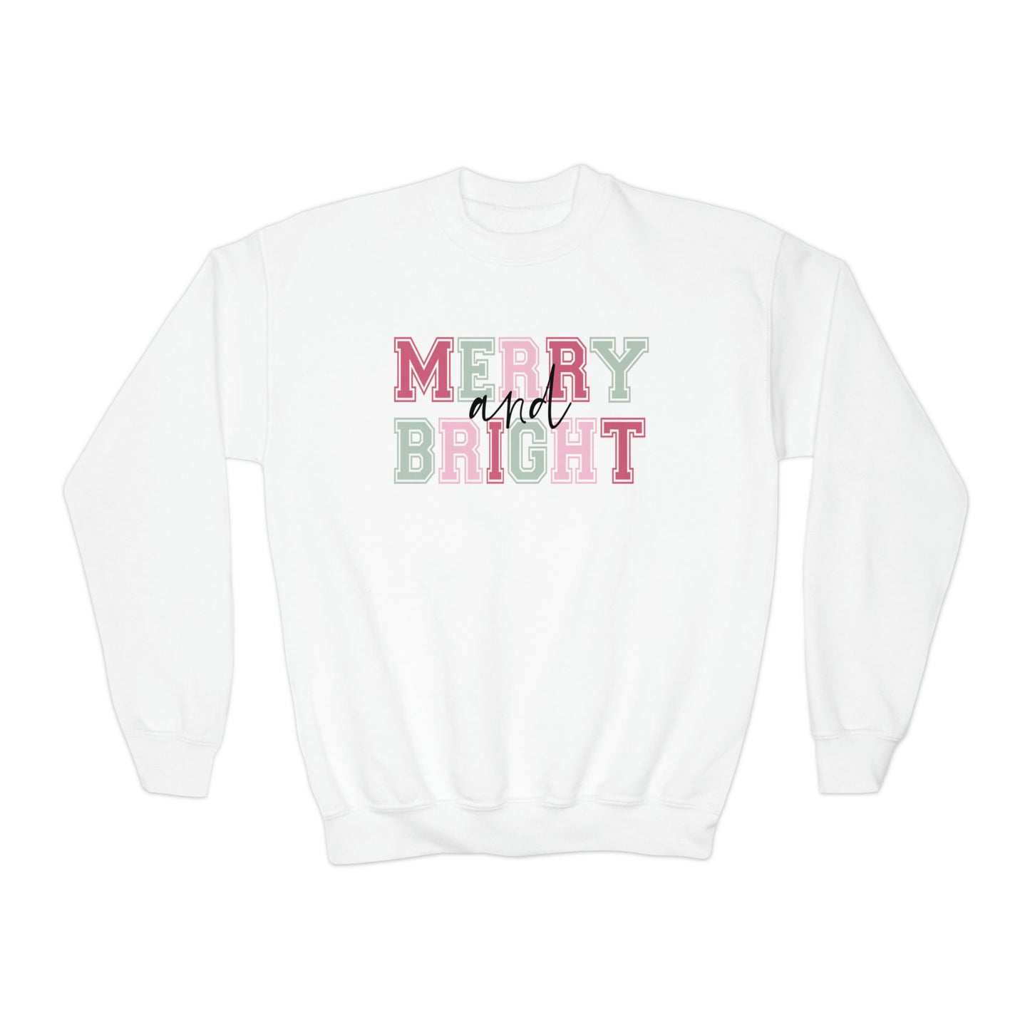 Merry and Bright Youth Sweatshirt