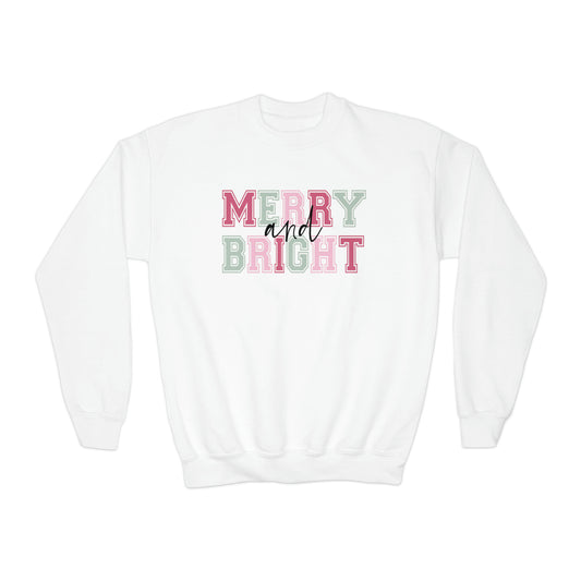 Merry and Bright Youth Sweatshirt