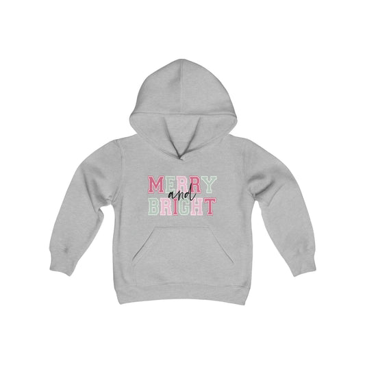 Merry and Bright Youth Hoodie