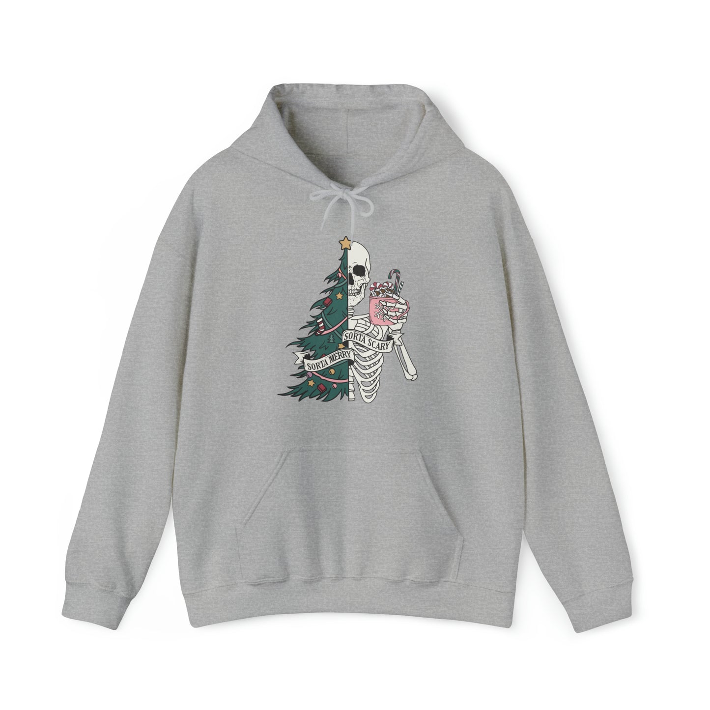 Sorta Merry Sorta Scary Adult Hoodie