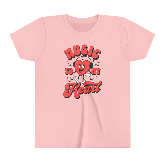 Music To My Heart Youth T-Shirt