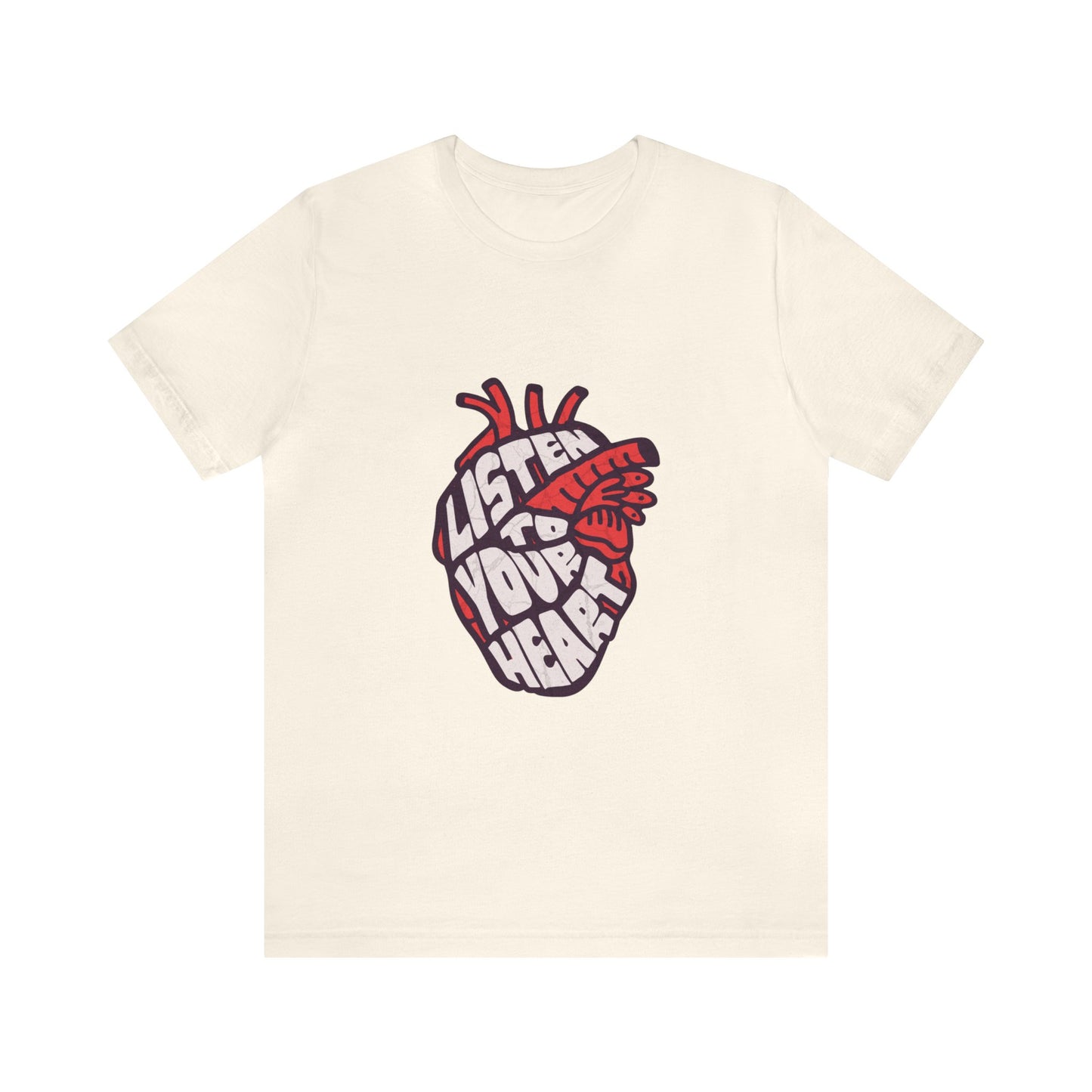 Listen To Your Heart Adult T-Shirt