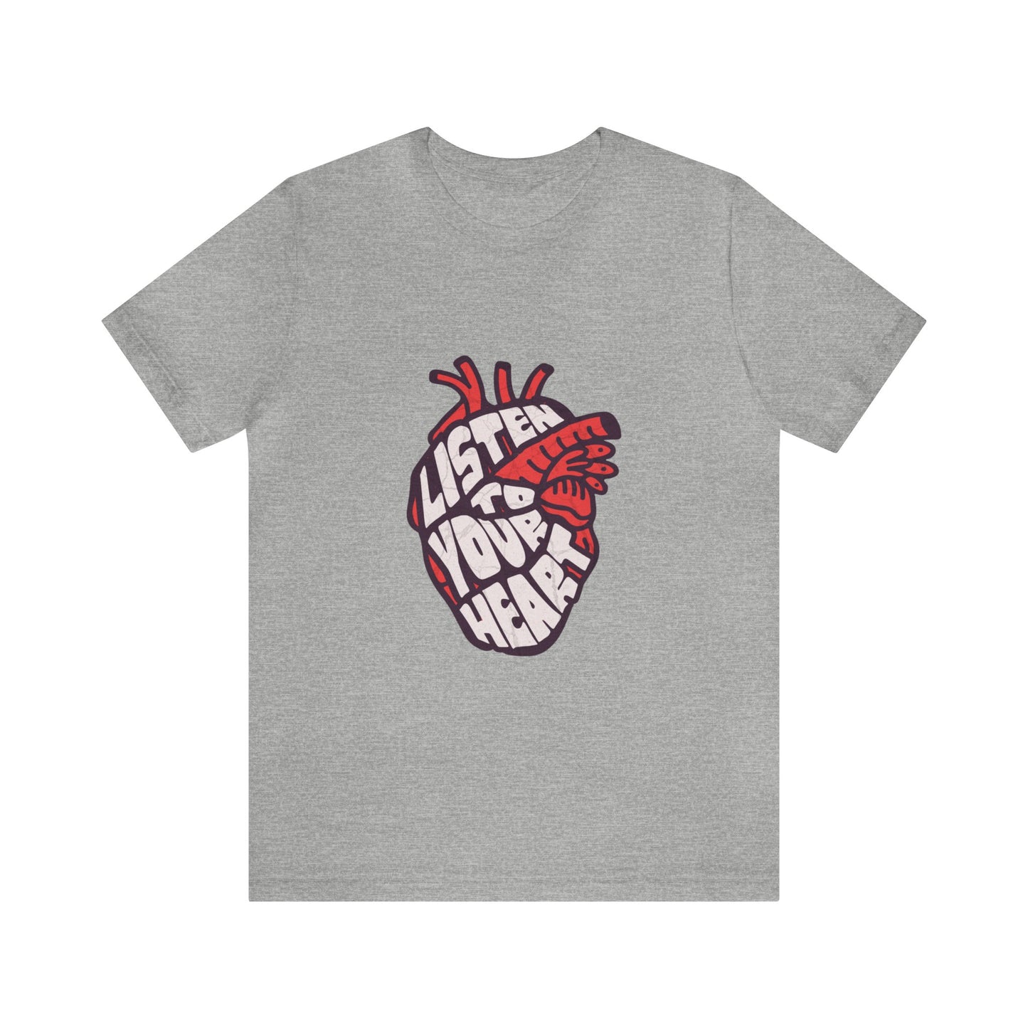 Listen To Your Heart Adult T-Shirt