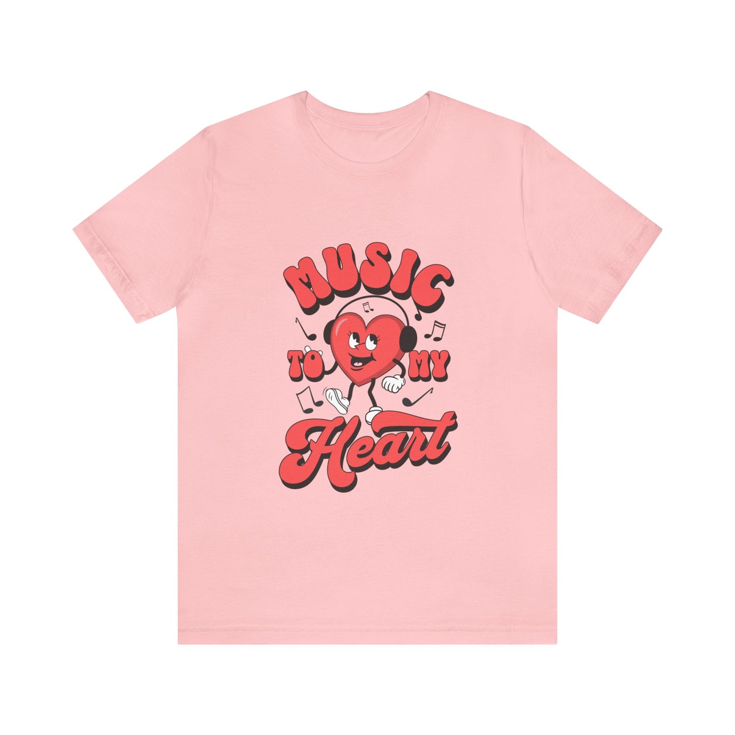 Music To My Heart Adult T-Shirt