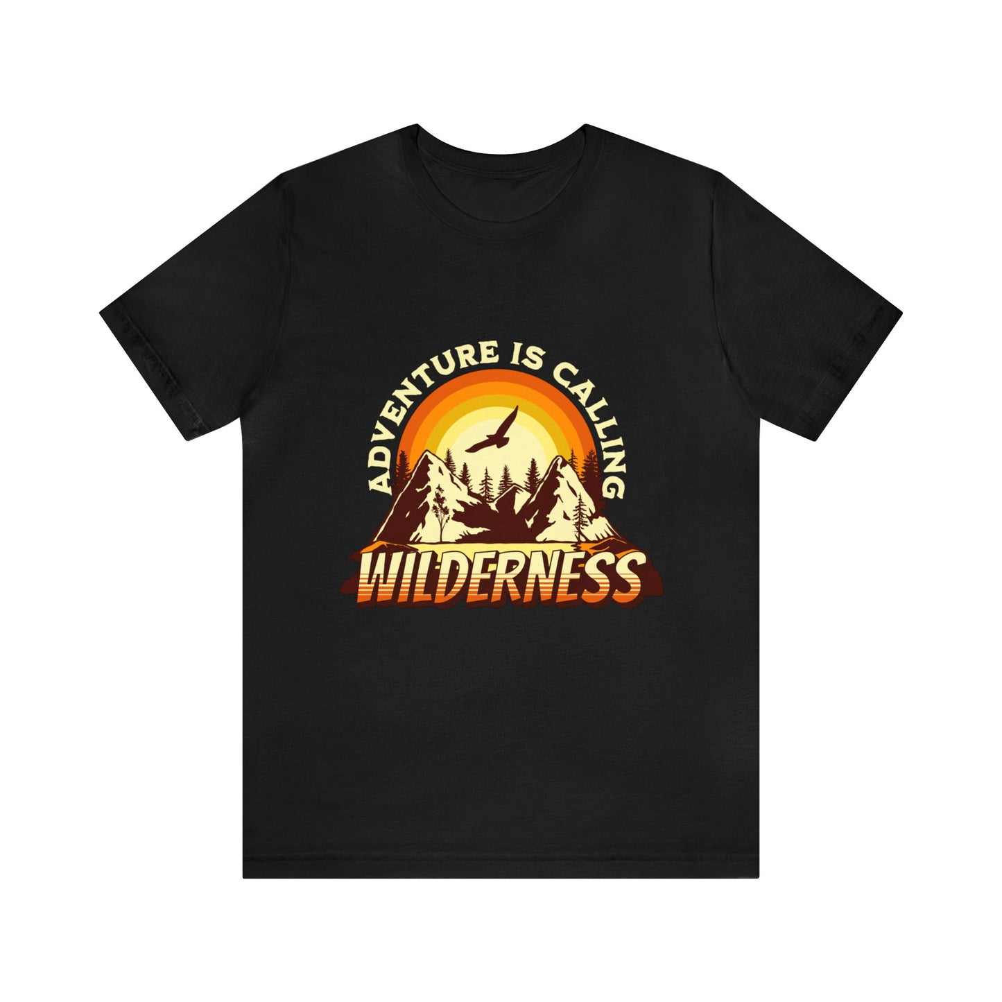 Wilderness, Adventure Is Calling Adult T-Shirt