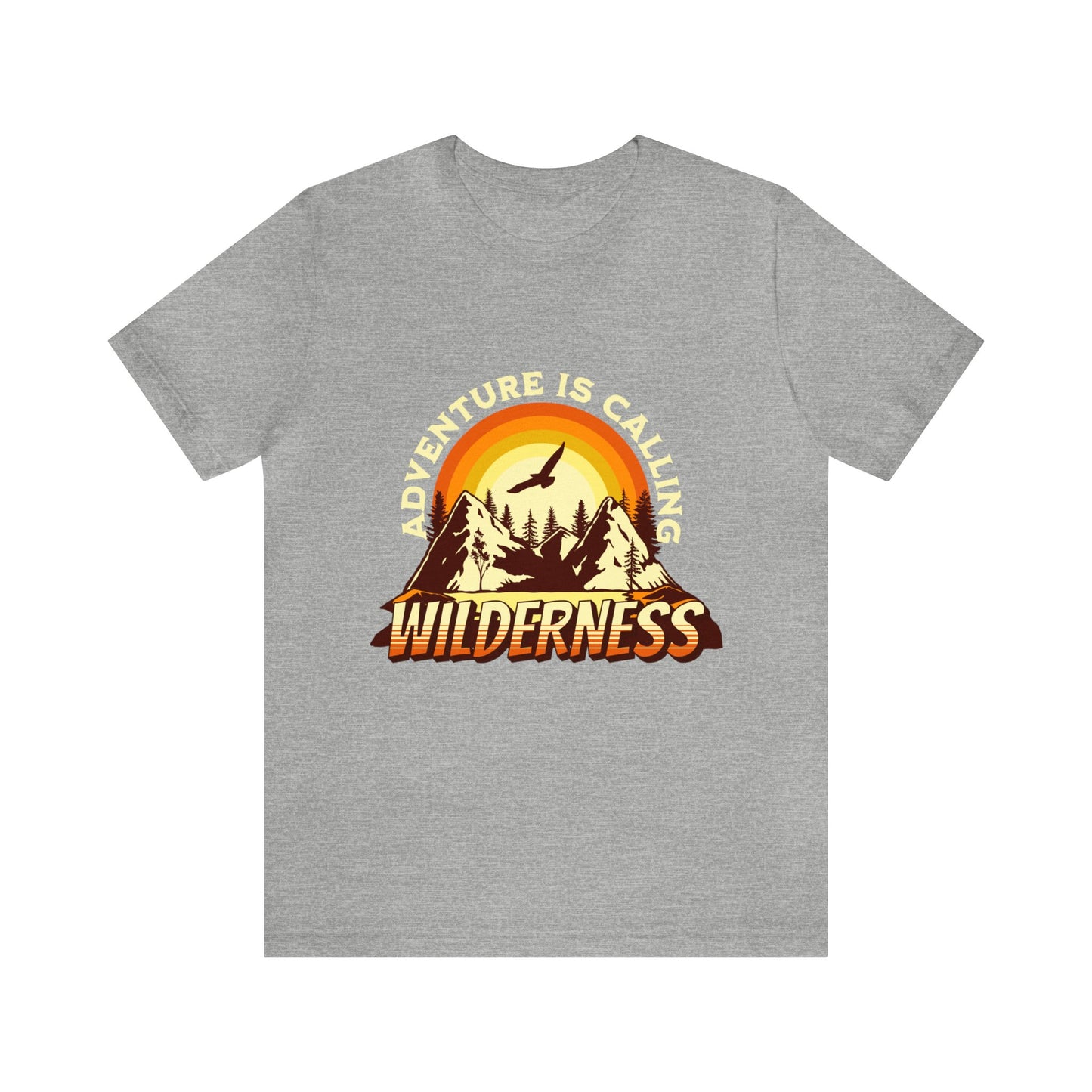 Wilderness, Adventure Is Calling Adult T-Shirt