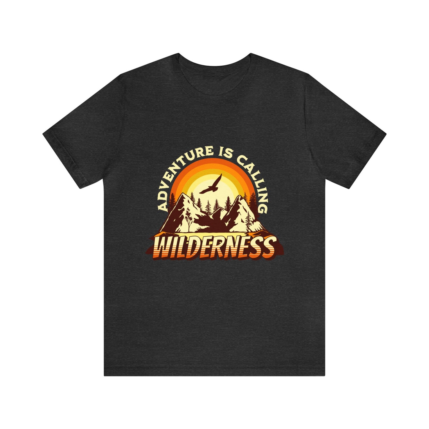 Wilderness, Adventure Is Calling Adult T-Shirt