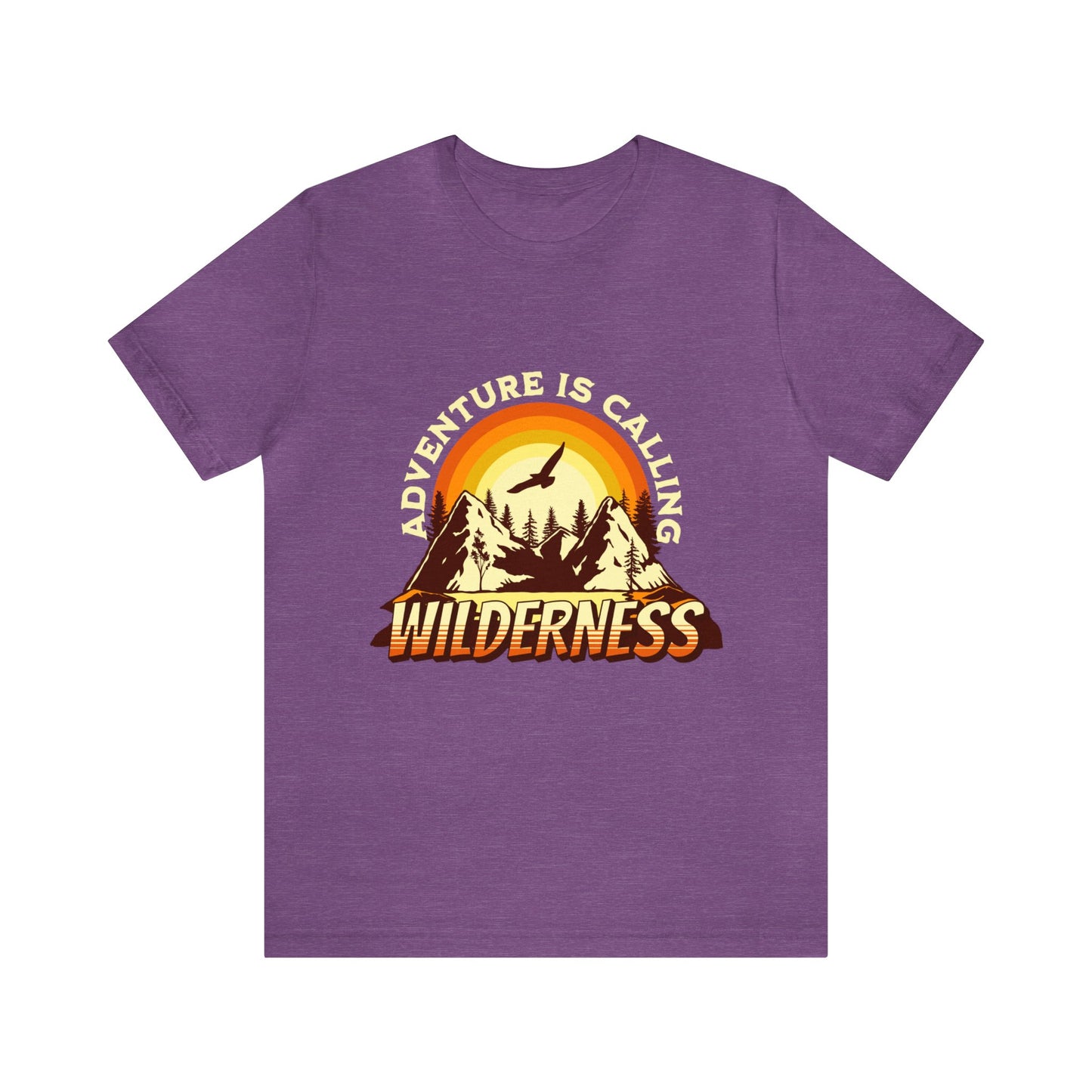 Wilderness, Adventure Is Calling Adult T-Shirt