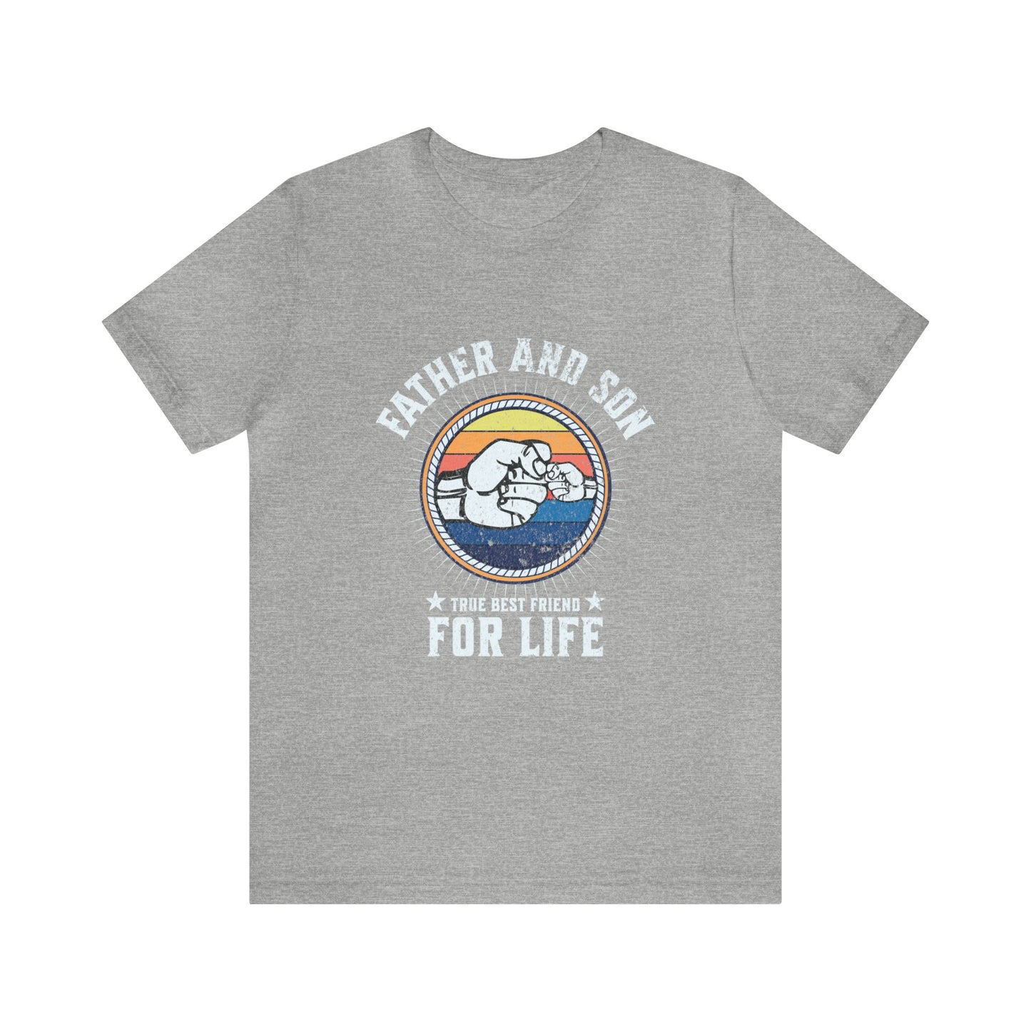 Father And Son True Best Friends For Life Adult T-Shirt