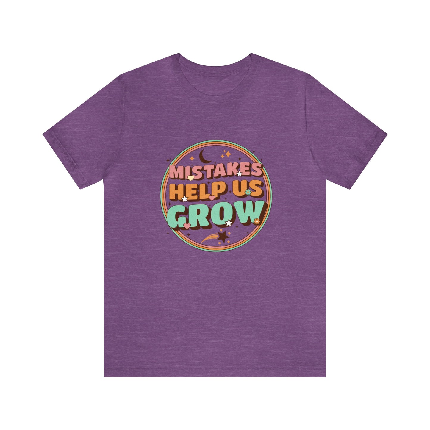 Mistakes Help Us Grow Adult T-Shirt