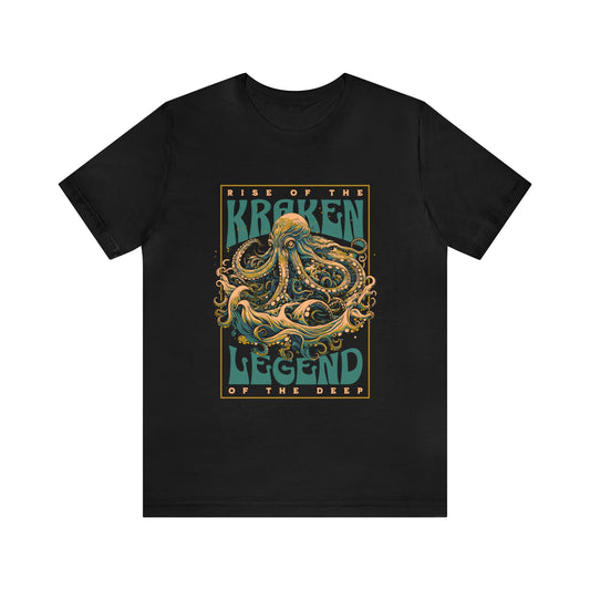 Rise Of The Kraken Legend Of The Deep Adult T-Shirt