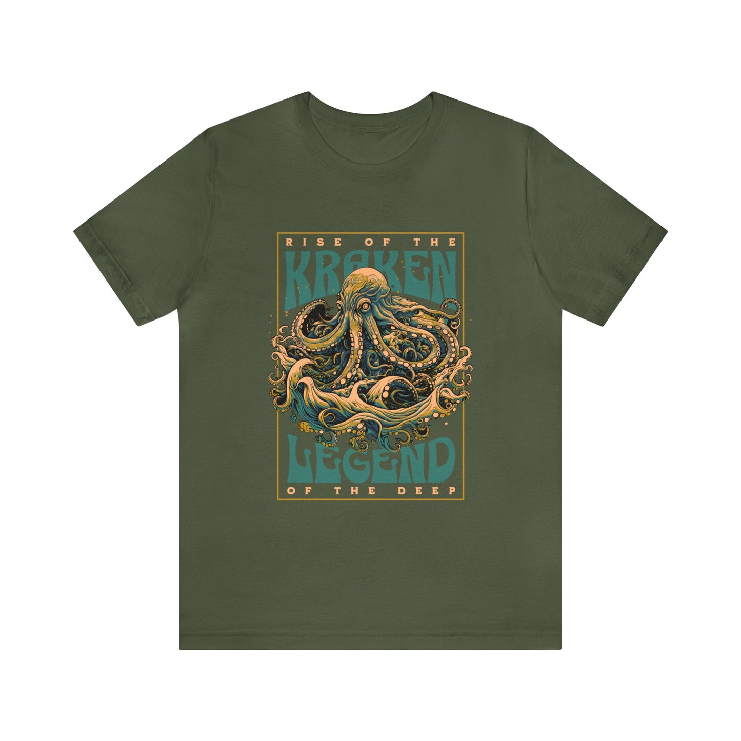 Rise Of The Kraken Legend Of The Deep Adult T-Shirt