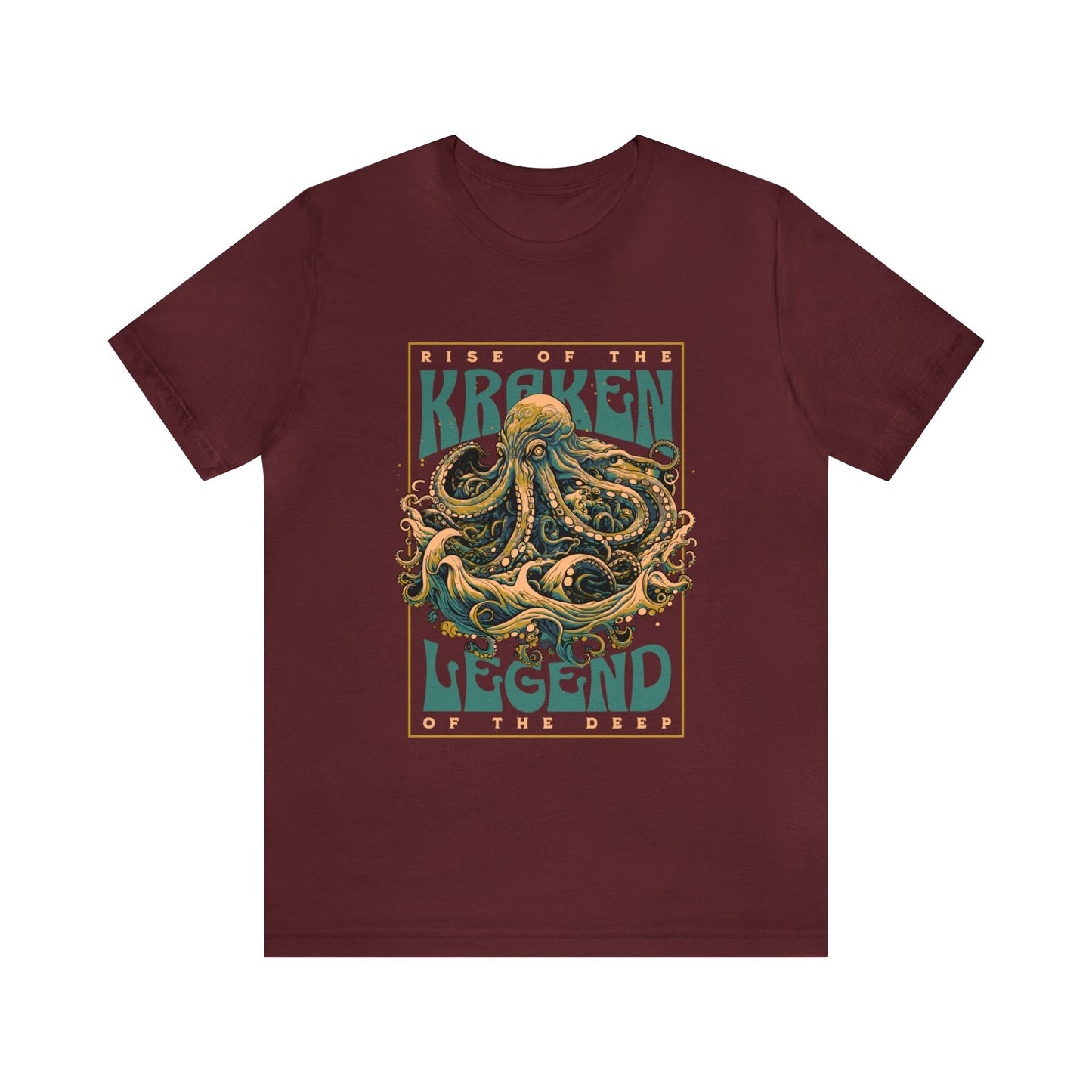 Rise Of The Kraken Legend Of The Deep Adult T-Shirt