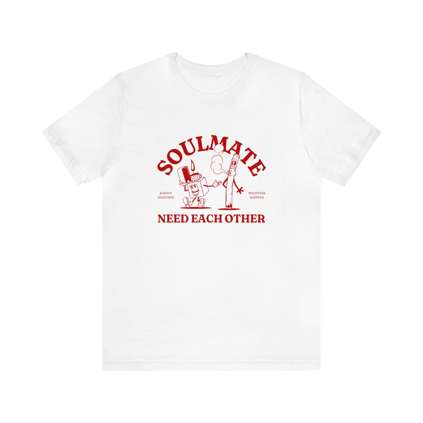 Soulmate, Need Each Other Adult T-Shirt