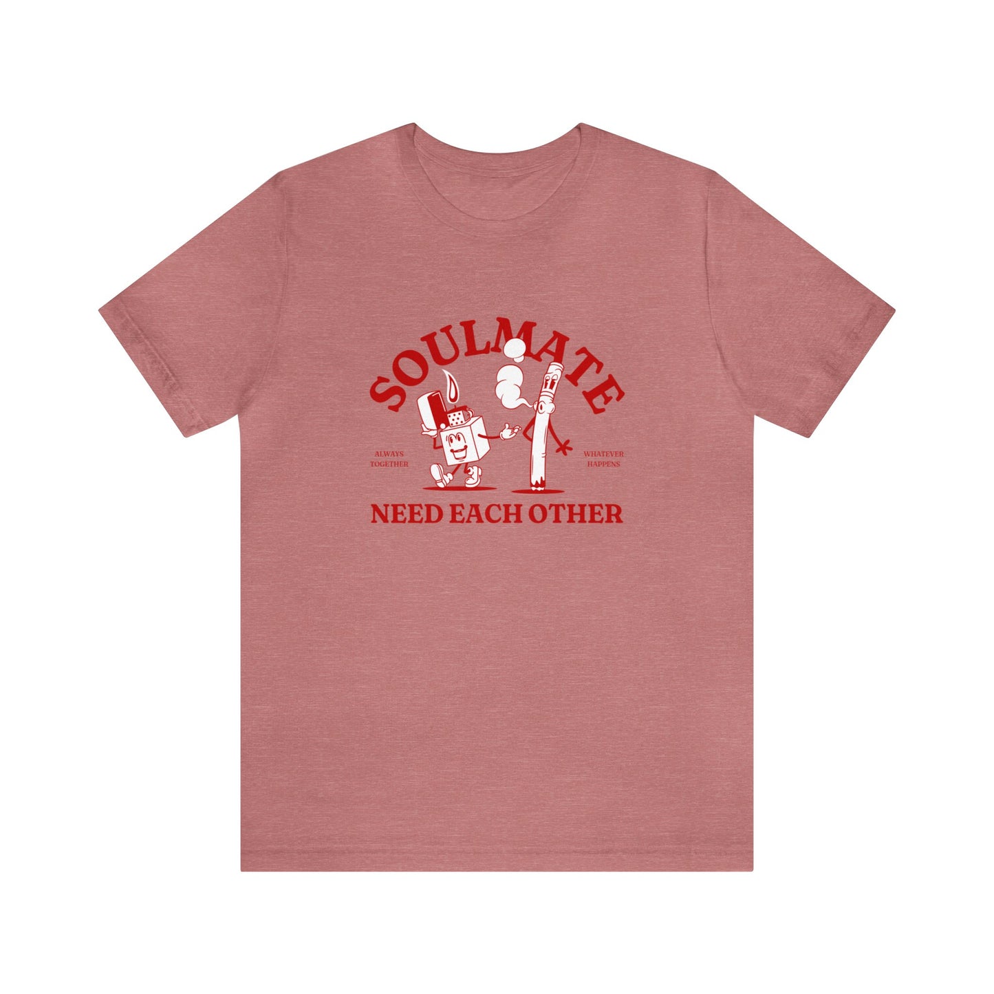 Soulmate, Need Each Other Adult T-Shirt