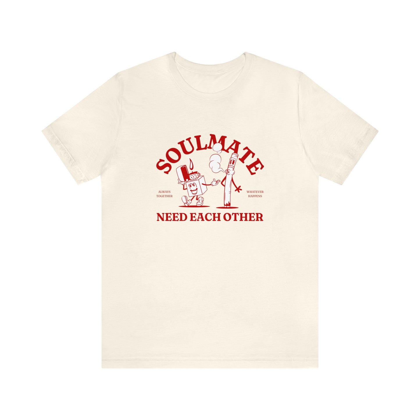 Soulmate, Need Each Other Adult T-Shirt