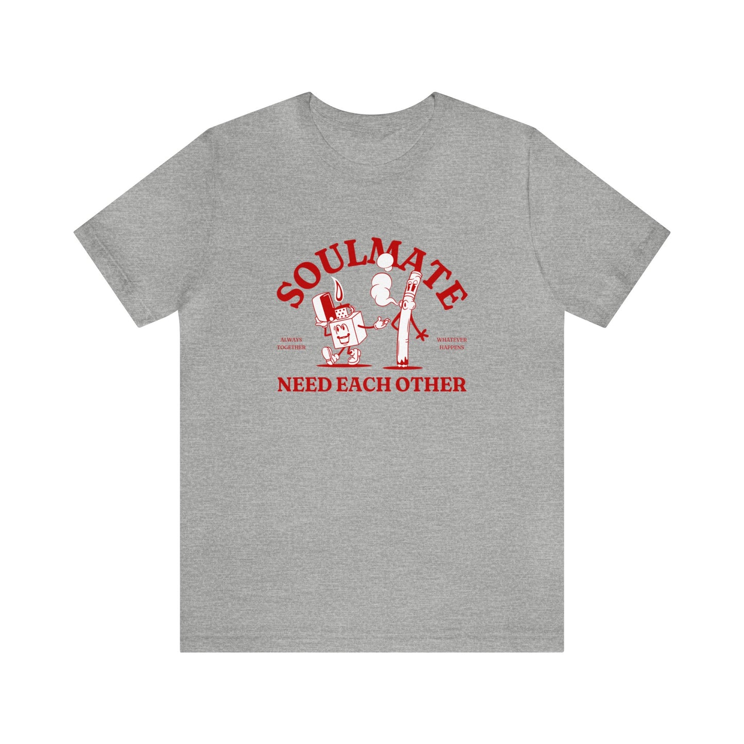 Soulmate, Need Each Other Adult T-Shirt