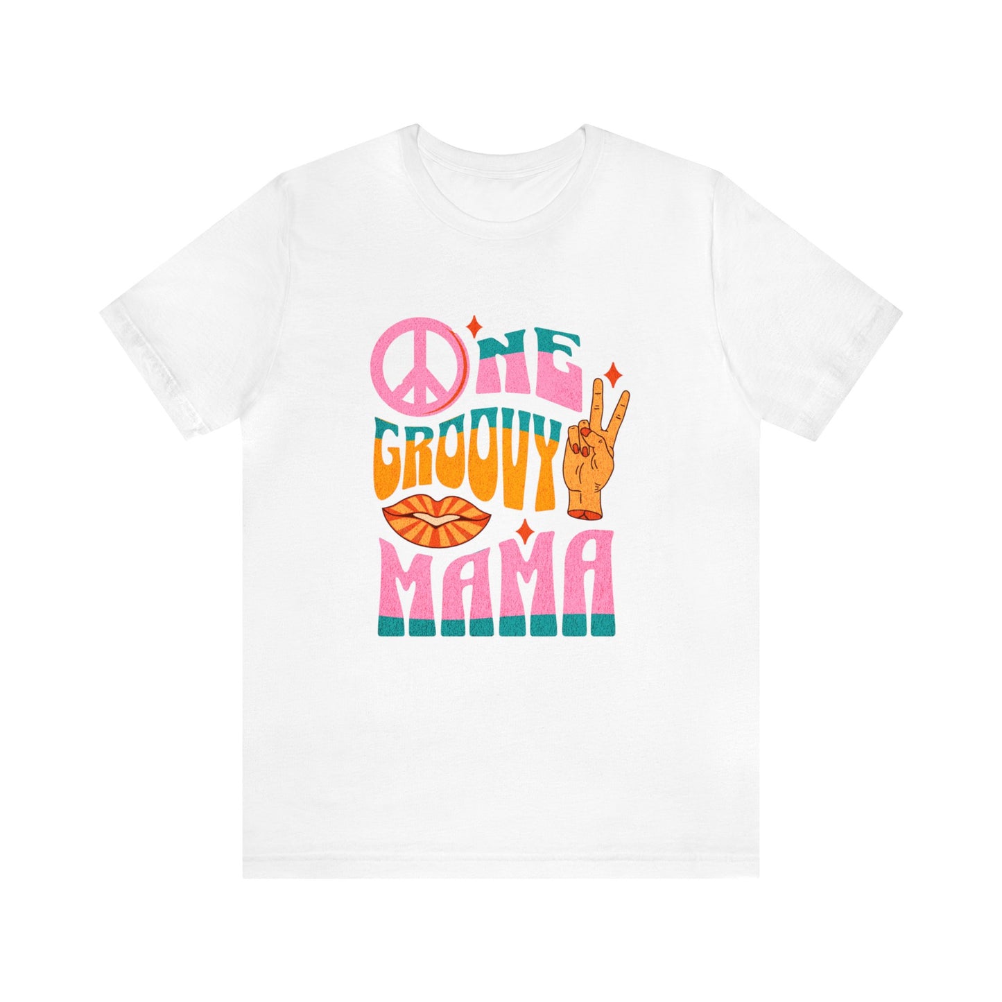 One Groovy Mama Adult T-Shirt