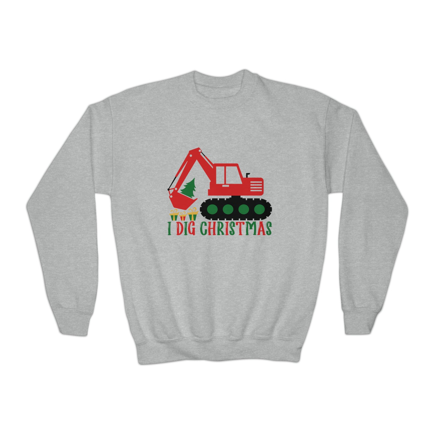 I Dig Christmas Youth Sweatshirt