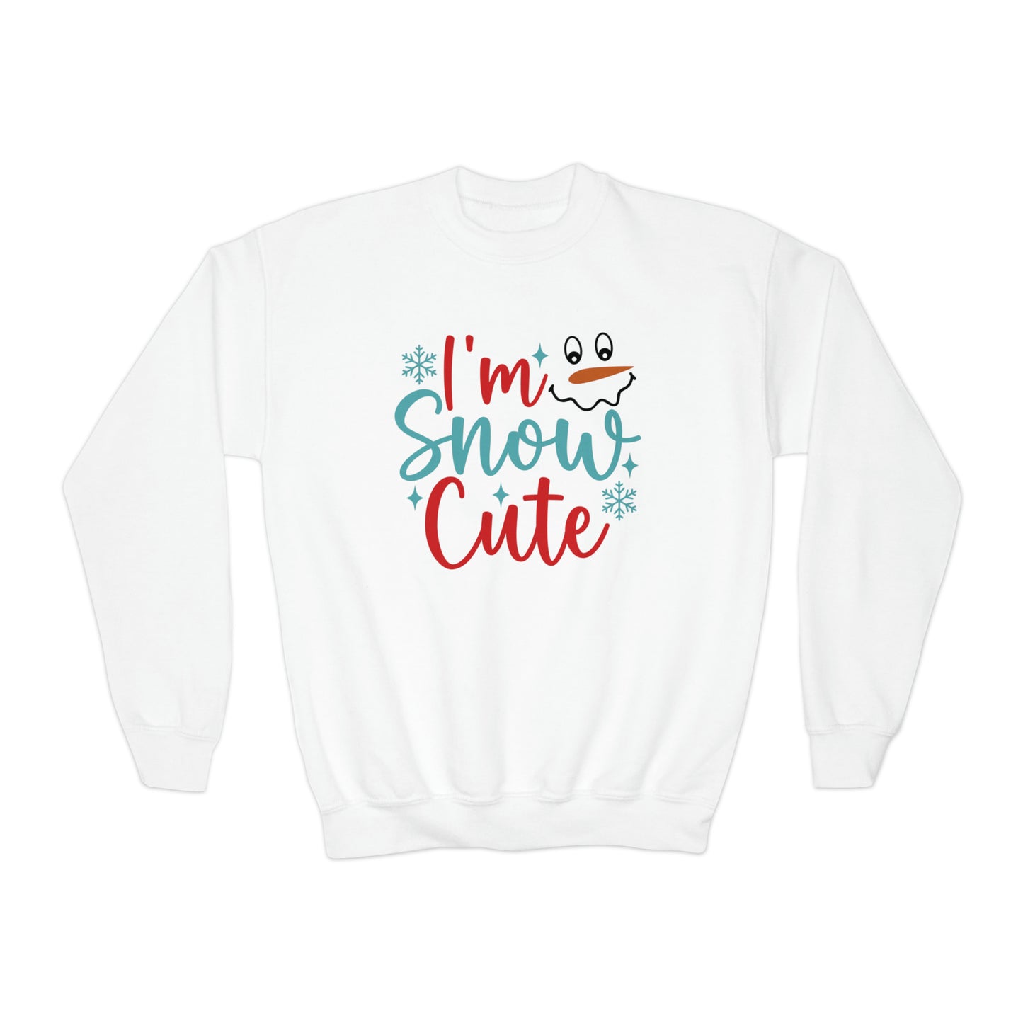 I'm Snow Cute Youth Sweatshirt