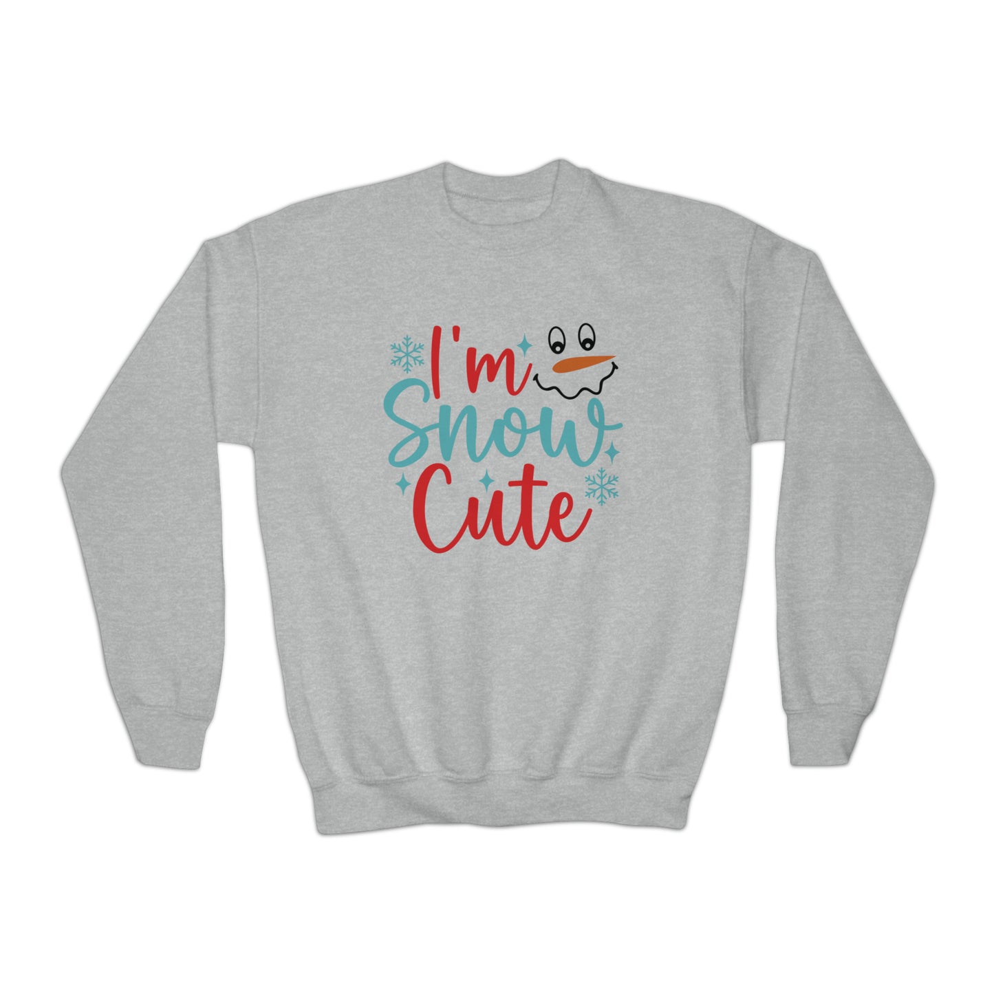 I'm Snow Cute Youth Sweatshirt