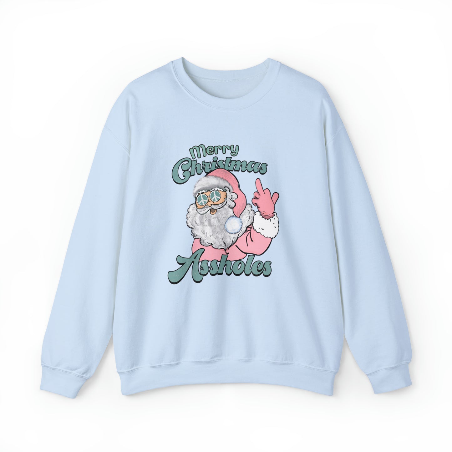 Merry Christmas A**holes Adult Sweatshirt